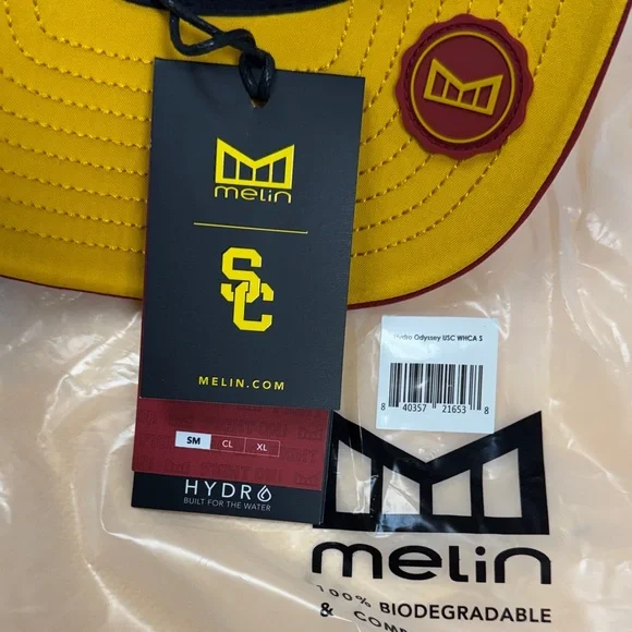 Melin Small White and Red SC Logo Cap - Picture 4 of 13